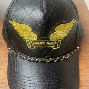 Mens ROBIN'S JEAN PU Leather Hat
